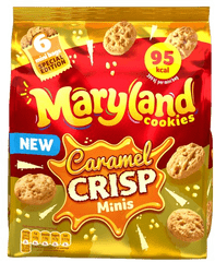 Maryland Caramel Crisp Mini Cookies